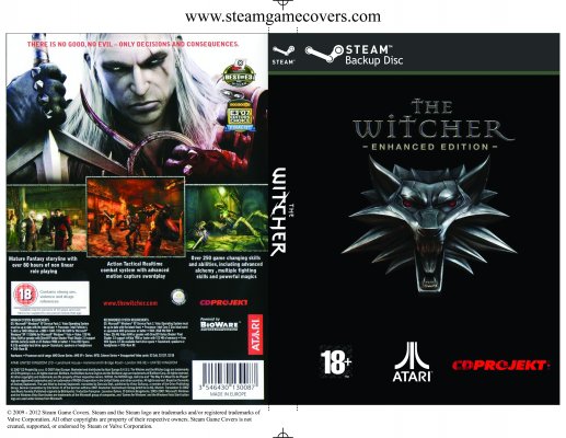 The Witcher Enhanced Edition~PC Game~Windows XP/Vista~New/Sealed~w/Slip  Cover 742725276550