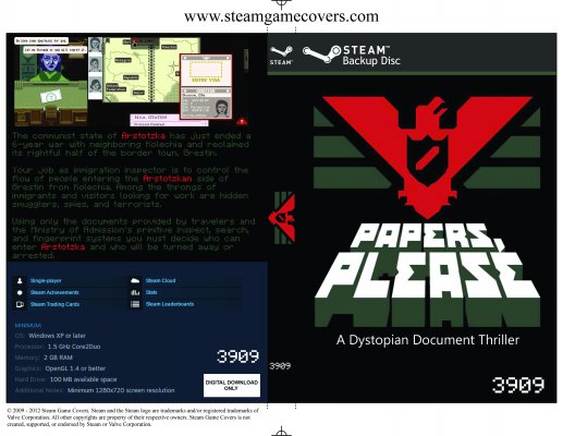 Papers, Please STEAM digital for Windows