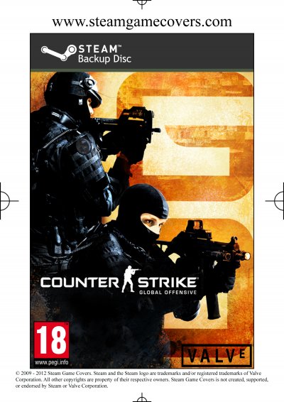 Counter Strike: Global Offensive PC Box Art Cover by PeanutReaper486