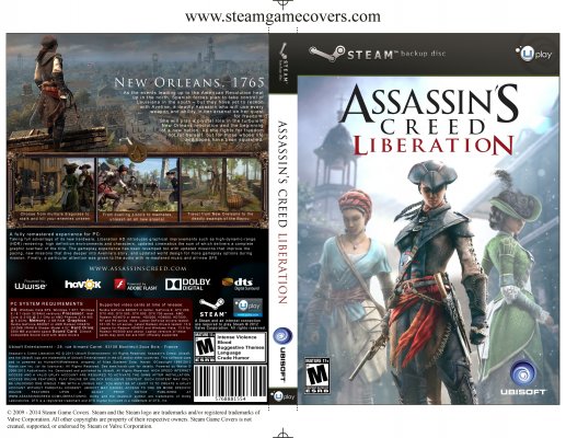 At the request of the publisher, Assassin's Creed Liberation HD is no  longer available for sale on Steam : r/pcgaming