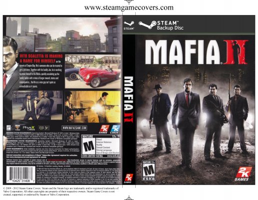 Mafia II cover or packaging material - MobyGames