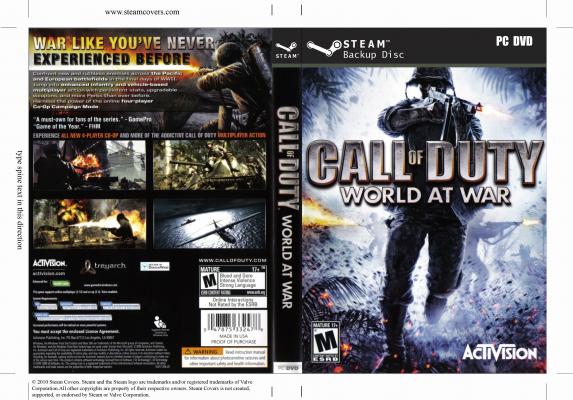 Steam Game Covers: Call of Duty: WWII Box Art