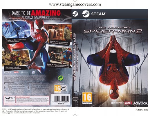 Steam Game Covers: Amazing Spider-Man 2 Box Art