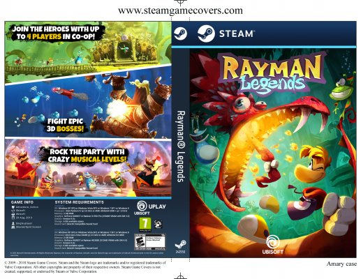 Spar 80 % på Rayman® Legends i Steam