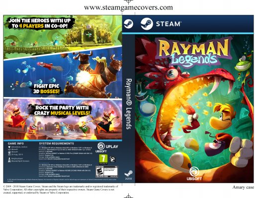 Rayman Legends system requirements