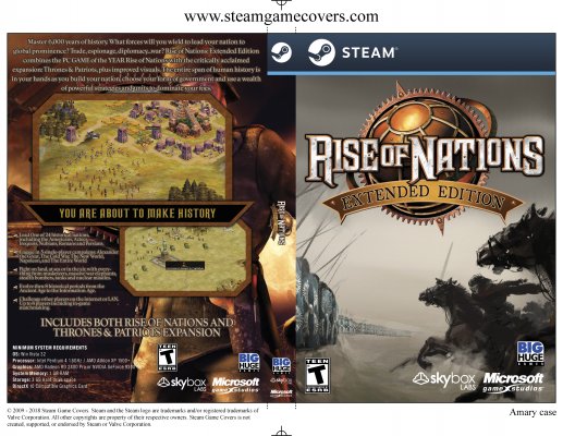 Rise Of Nations Extended Edition V0.2009 Trainer +12 