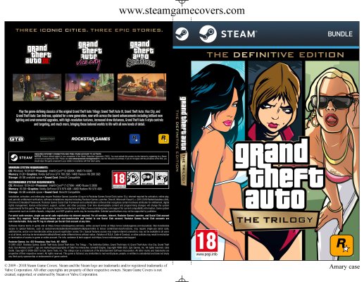 Grand Theft Auto: The Trilogy – The Definitive Edition Now Available on  Steam - Rockstar Games