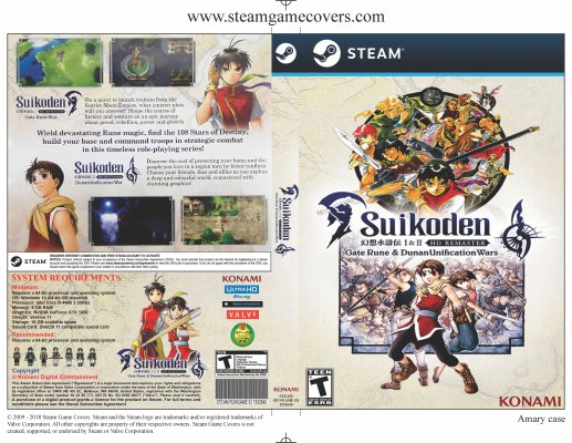 Suikoden I&II HD Remaster Gate Rune and Dunan Unification Wa