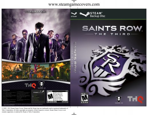 Steam Game Covers Saints Row The Third Box Art