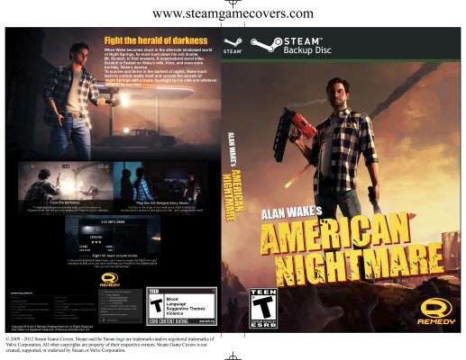 Alan Wake's American Nightmare no Steam