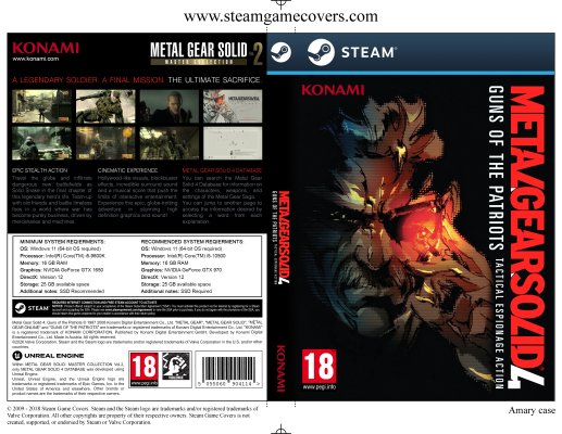 METAL GEAR SOLID 4: Guns of the Patriots - Master Collection