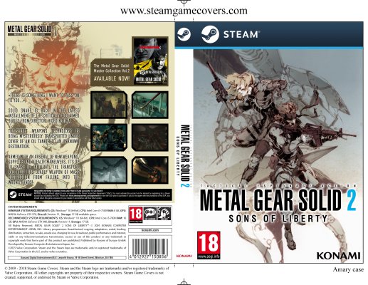 METAL GEAR SOLID 2: Sons of Liberty - Master Collection Vers
